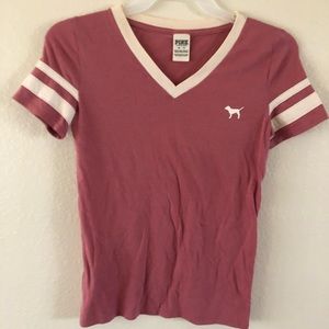 Y2K PINK VS short sleeved tee